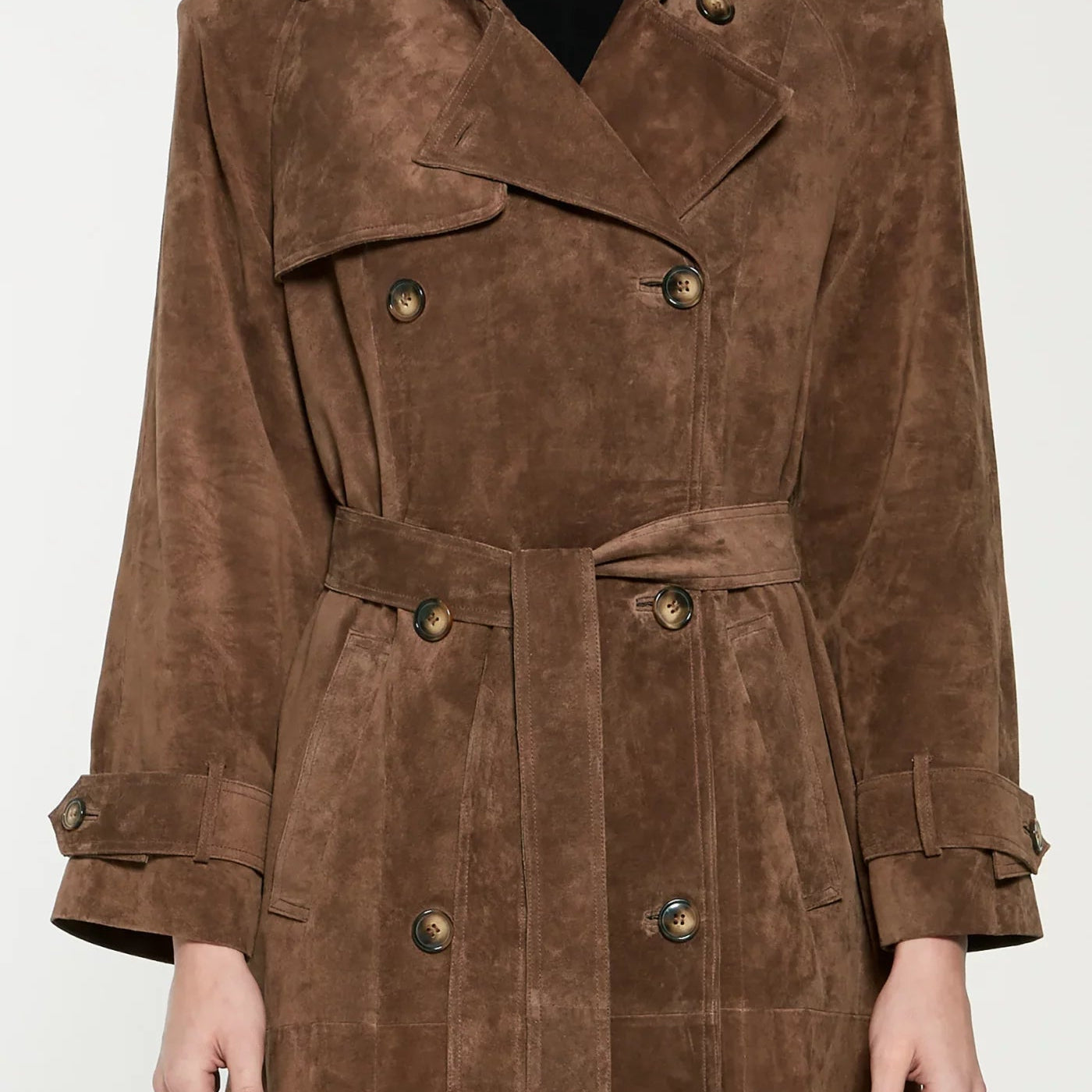 Faux leather Coat