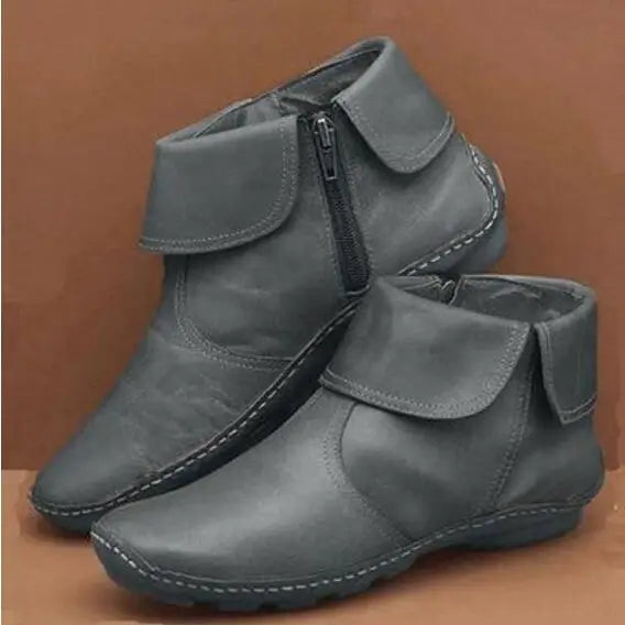 Leather Comfort ankle boots