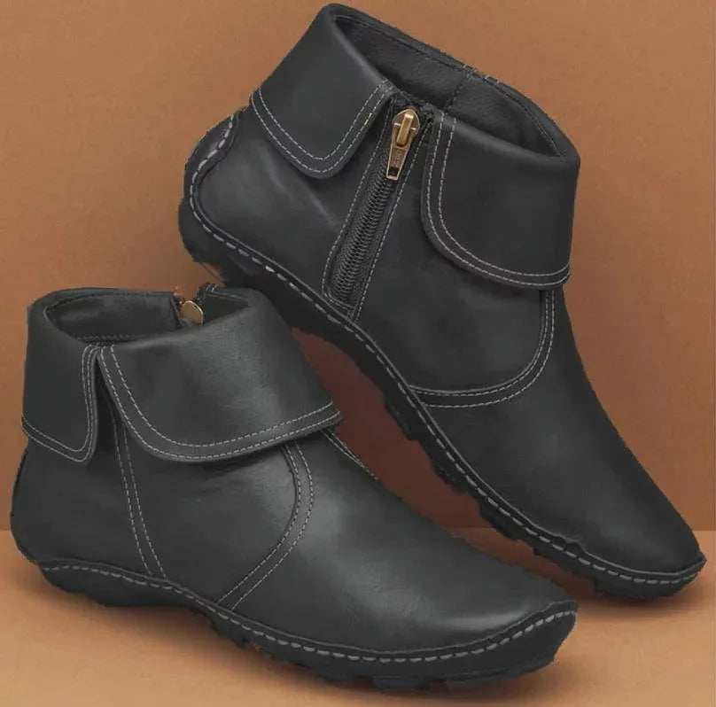 Leather Comfort ankle boots