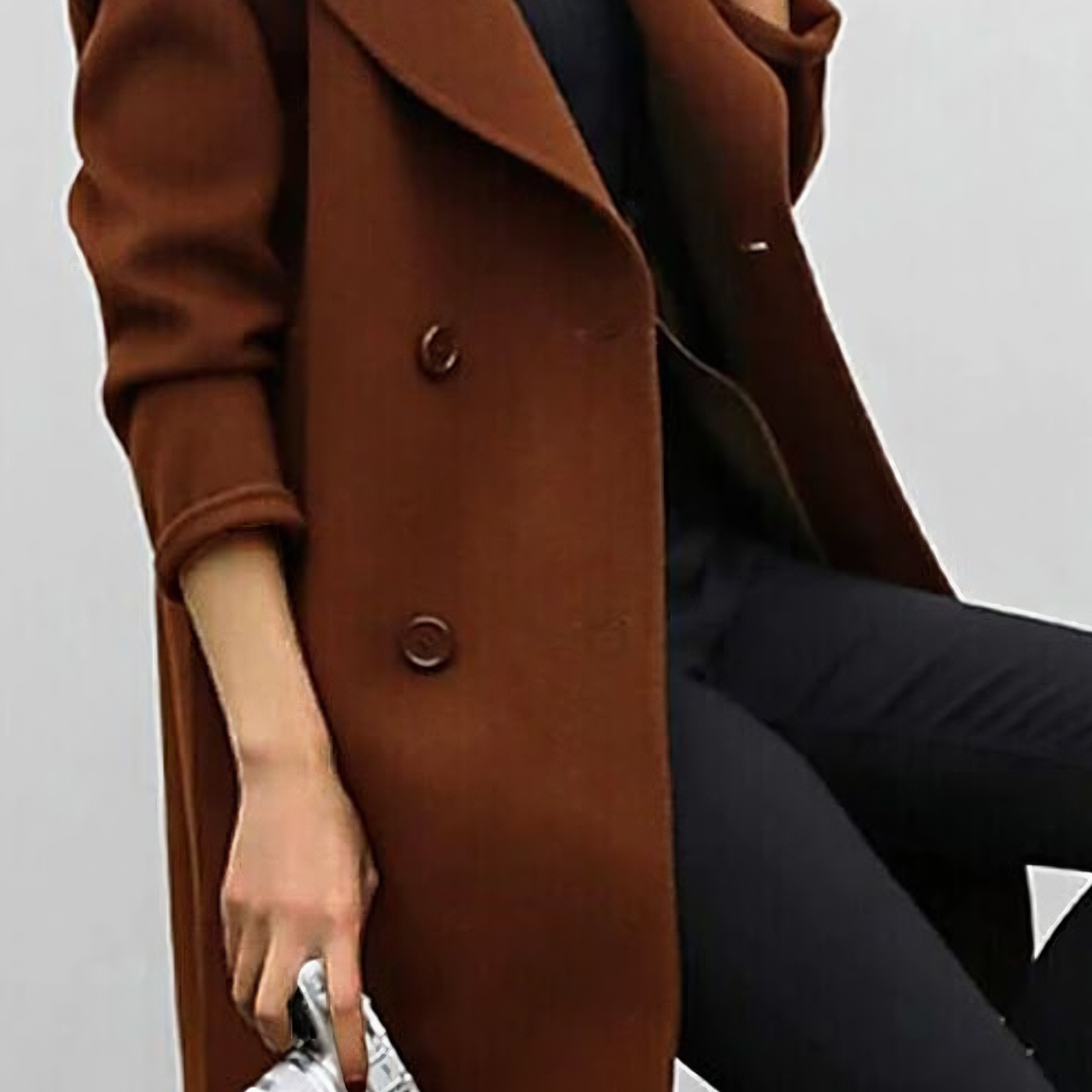 Button Short Trenchcoat