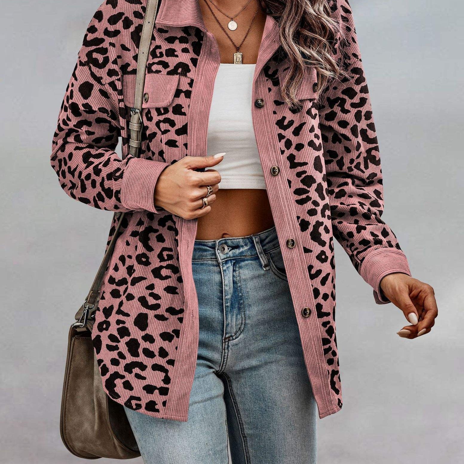 Fantasy-Jacke mit Tiger-Print